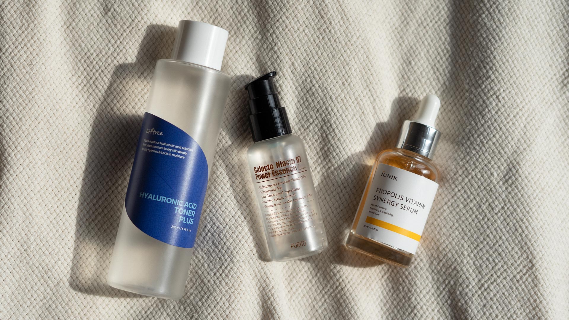 Toner, essens og serum - hva er forskjellen?