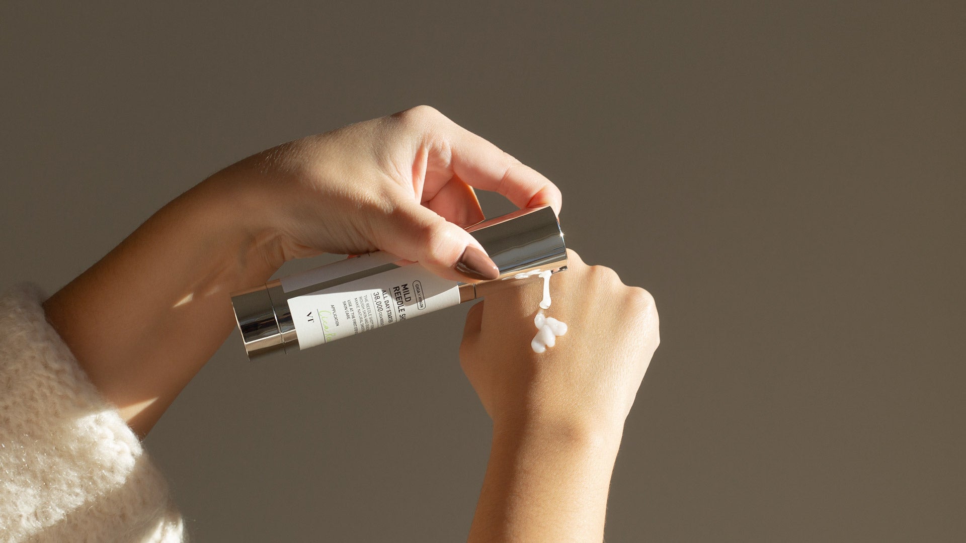 3 fra SkinSecret teamet tester VT Cosmetics Reedle Shot!