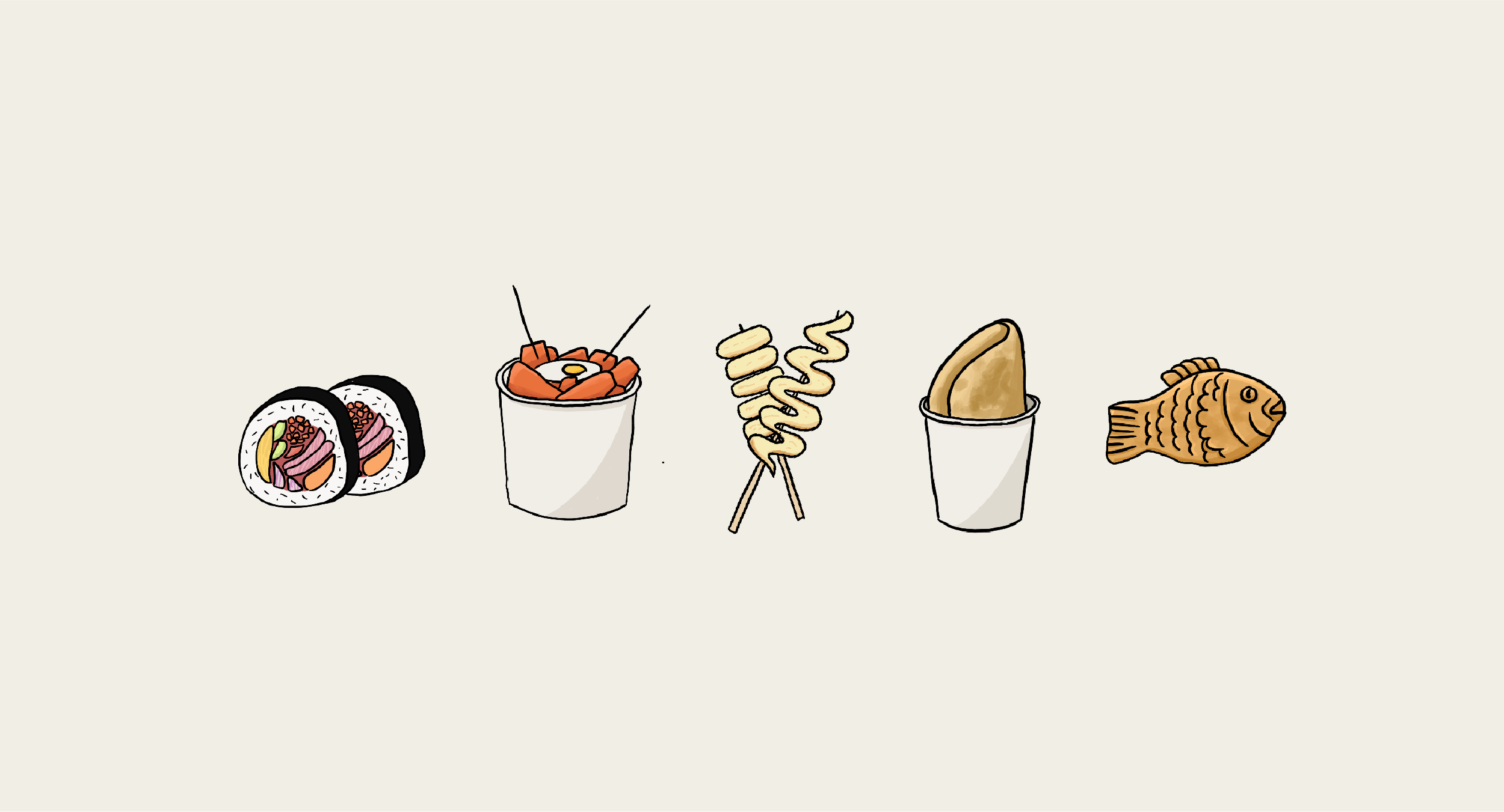 Koreanske street food-favoritter du MÅ prøve!