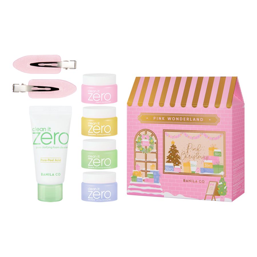 Banila Co Clean It Zero Pink Wonderland SkinSecret Koreansk Hudpleie