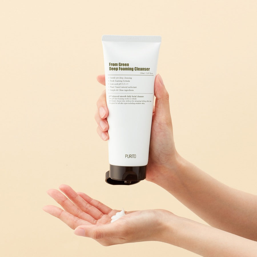 PURITO From Green Deep Foaming Cleanser