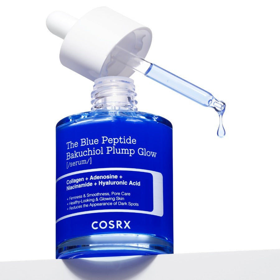 The Blue Peptide Bakuchiol Plump Glow Serum