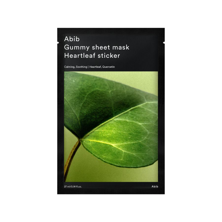 ABIB Gummy Sheet Mask Heartleaf Sticker