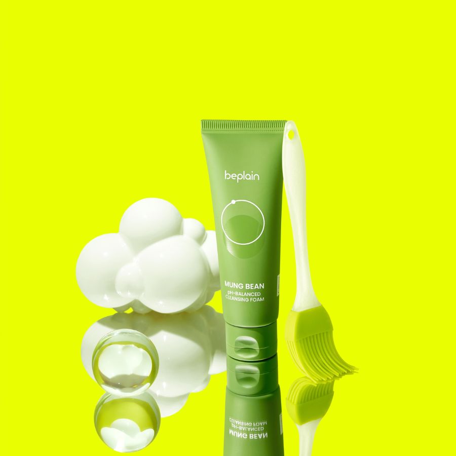 Beplain Mung Bean pH Balanced Cleansing Foam