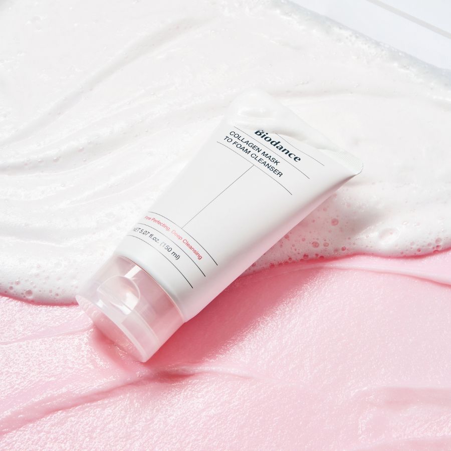 Biodance Collagen Mask To Foam Cleanser