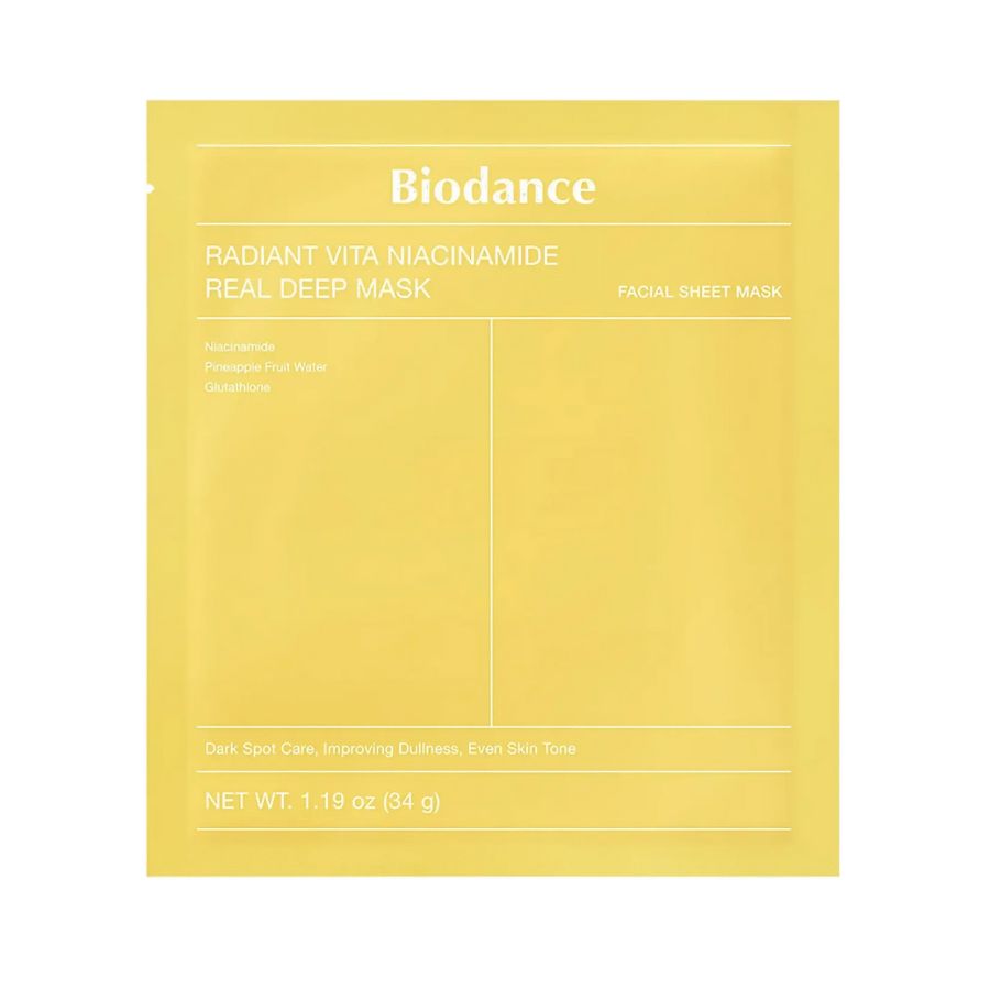 BIODANCE Radiant Vita Niacinamide Real Deep Mask