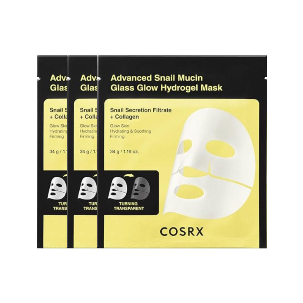 COSRX Advanced Snail Mucin Glass Glow Hydrogel Mask