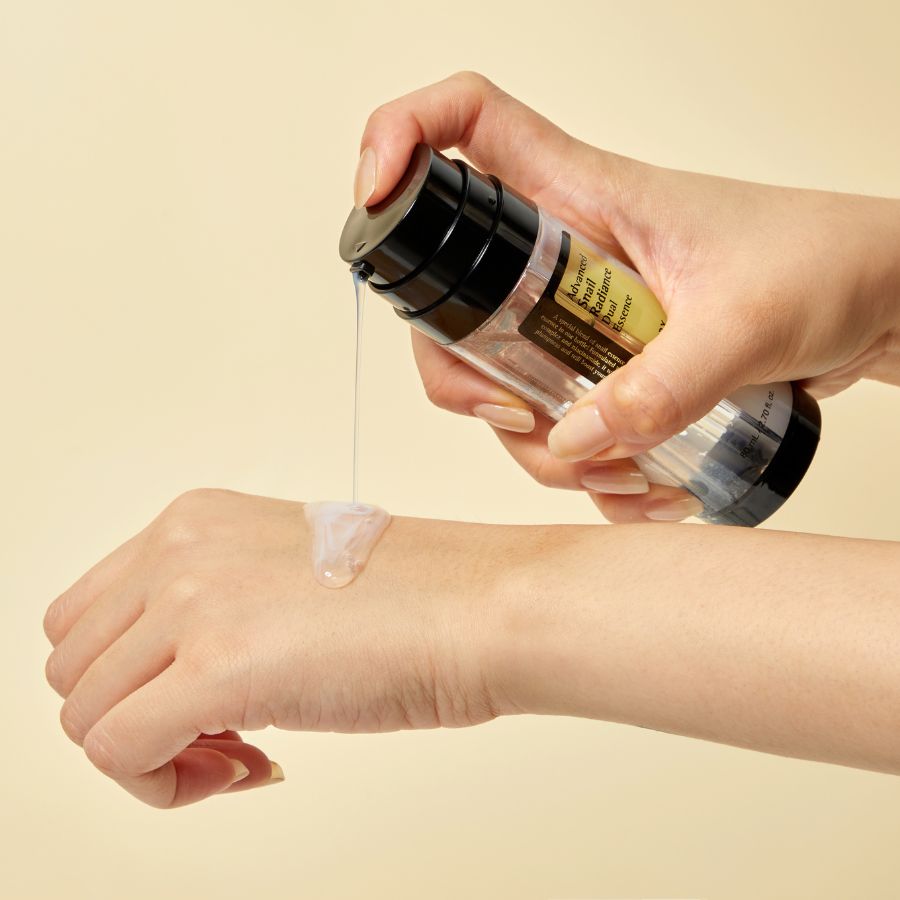 COSRX Advanced Snail Radiance Dual Essence SkinSecret Koreansk Hudpleie