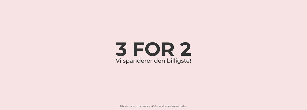 Høsttilbud - 3 for 2