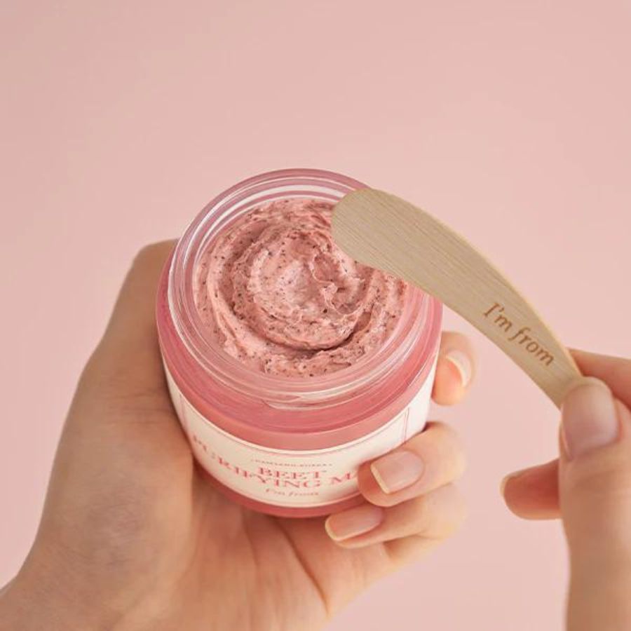 I´M FROM Beet Purifying Mask SkinSecret Koreansk Hudpleie