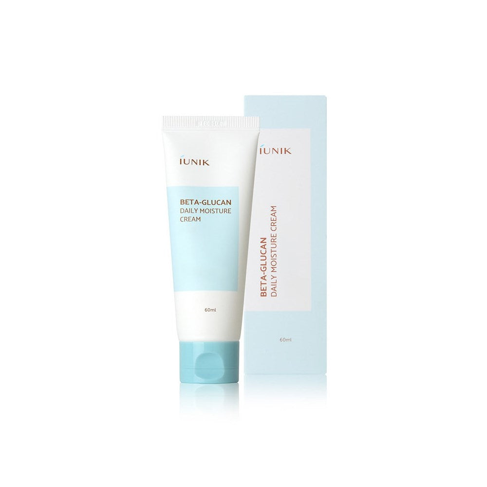 IUNIK Beta-Glucan Daily Moisture Cream boks Koreansk Hudpleie