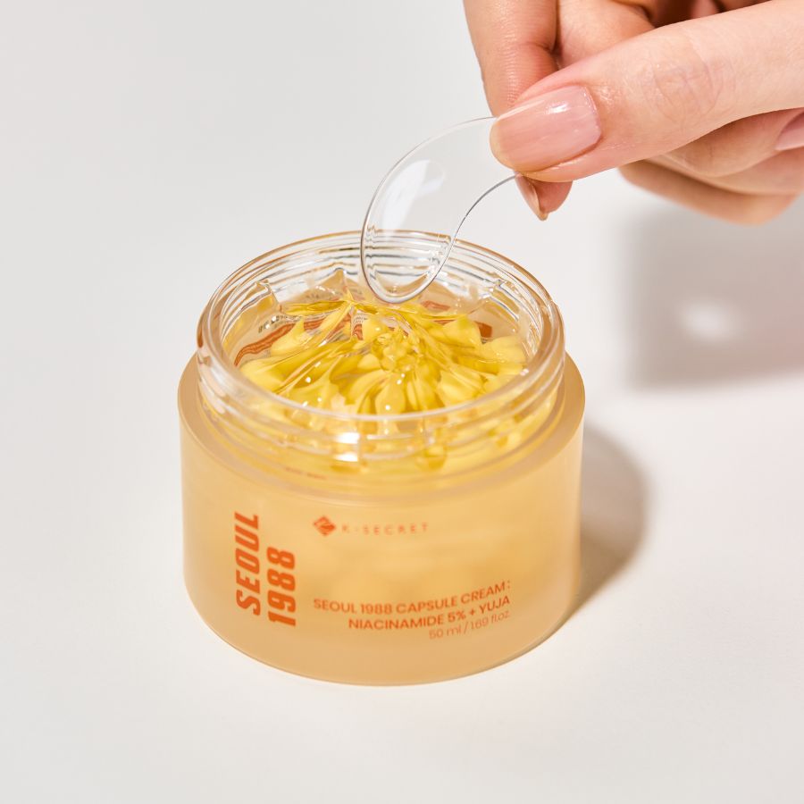 K-Secret SEOUL 1988 Capsule Cream : Niacinamide 5% + Yuja