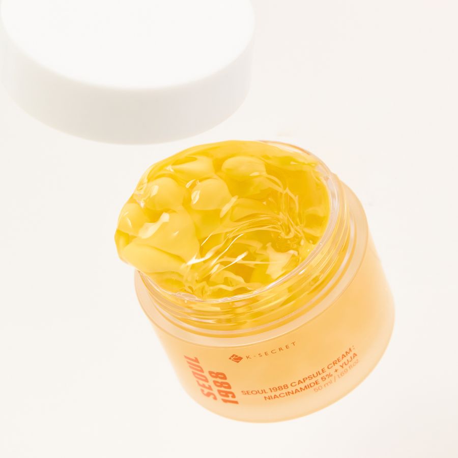 K-Secret SEOUL 1988 Capsule Cream : Niacinamide 5% + Yuja