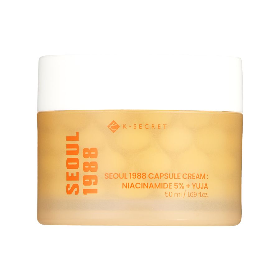 K-Secret SEOUL 1988 Capsule Cream : Niacinamide 5% + Yuja