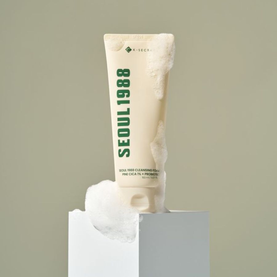 SEOUL 1988 Cleansing Foam : Pine Cica 1% + Probiotics