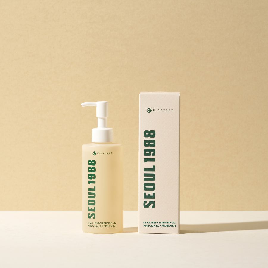 K-Secret SEOUL 1988 Cleansing Oil : Pine Cica 1% + Probiotics