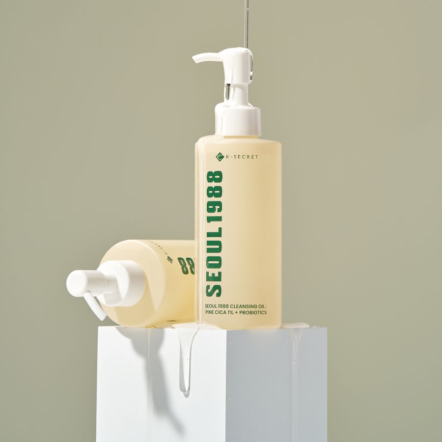 K-Secret SEOUL 1988 Cleansing Oil : Pine Cica 1% + Probiotics