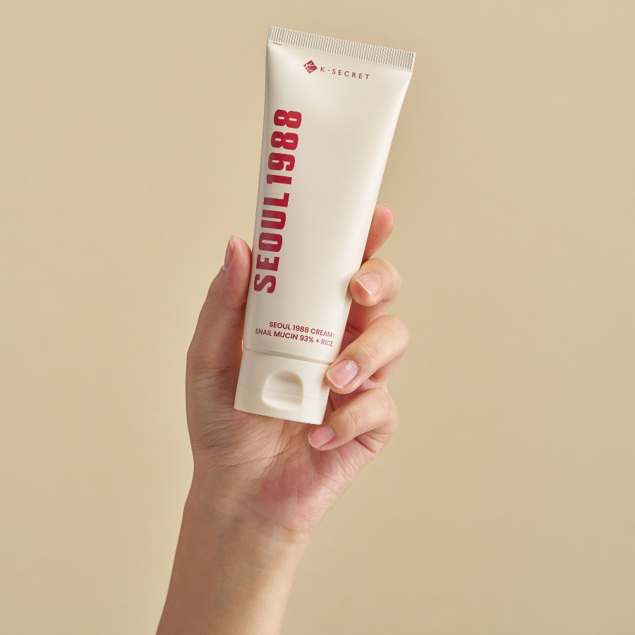 K-Secret SEOUL 1988 Cream : Snail Mucin 93% + Rice