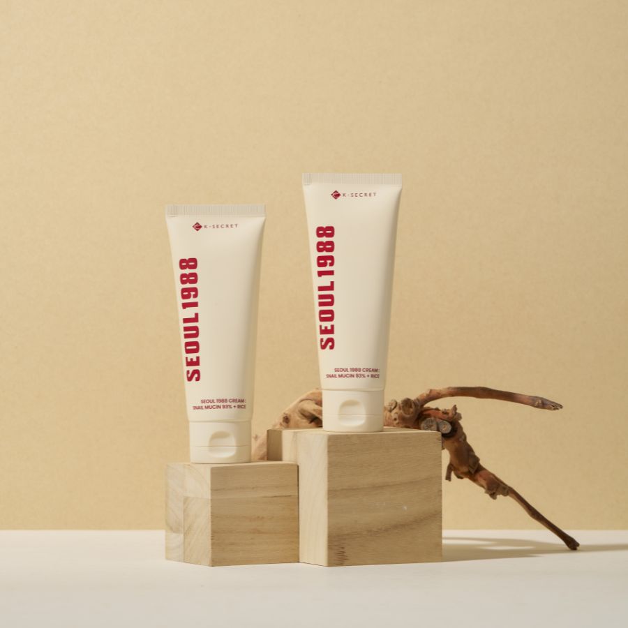 K-Secret SEOUL 1988 Cream : Snail Mucin 93% + Rice