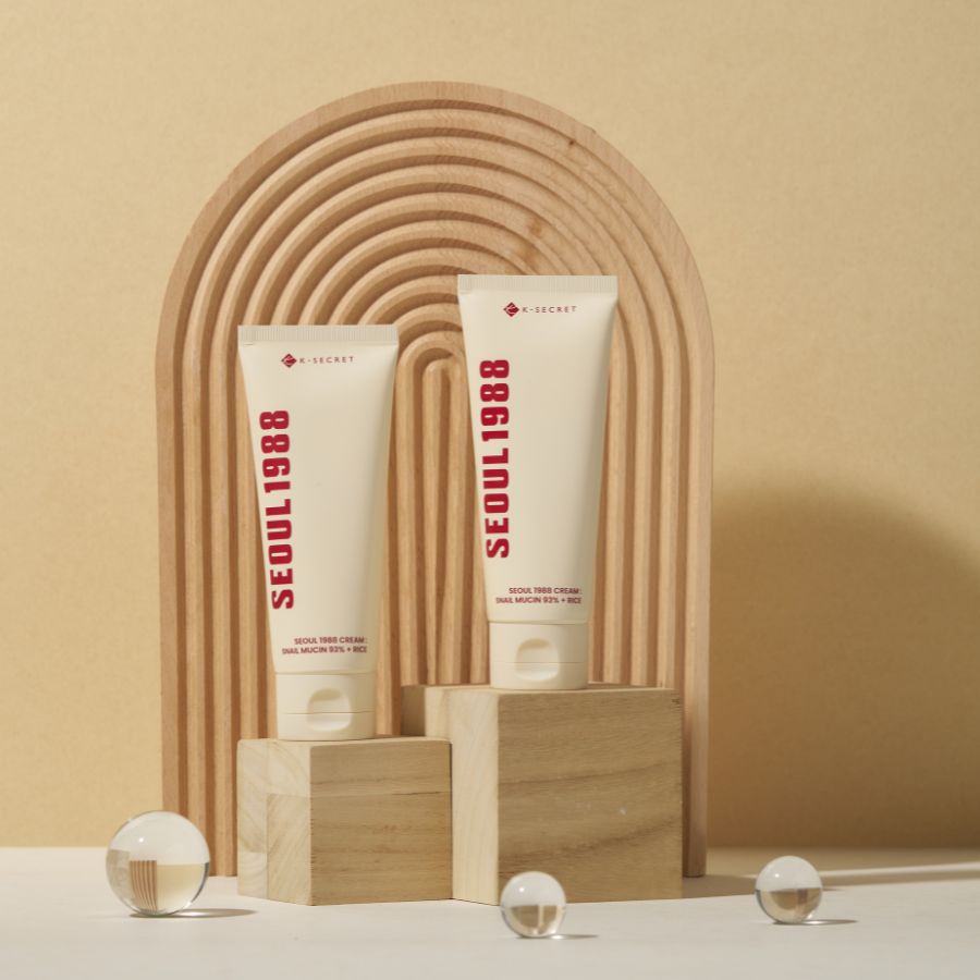 K-Secret SEOUL 1988 Cream : Snail Mucin 93% + Rice