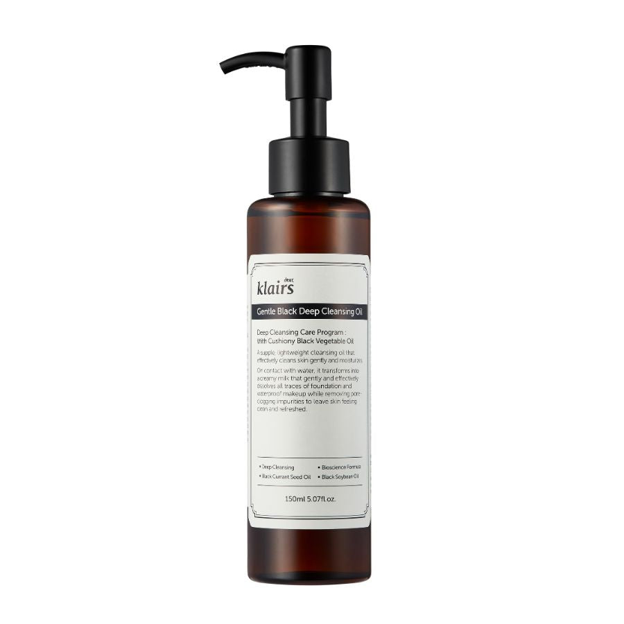 Klairs Gentle Black Deep Cleansing Oil