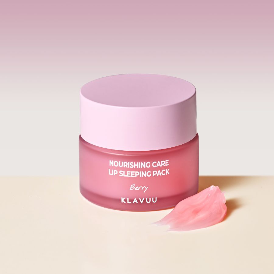 KLAVUU Nourishing Care Lip Sleeping Pack Berry