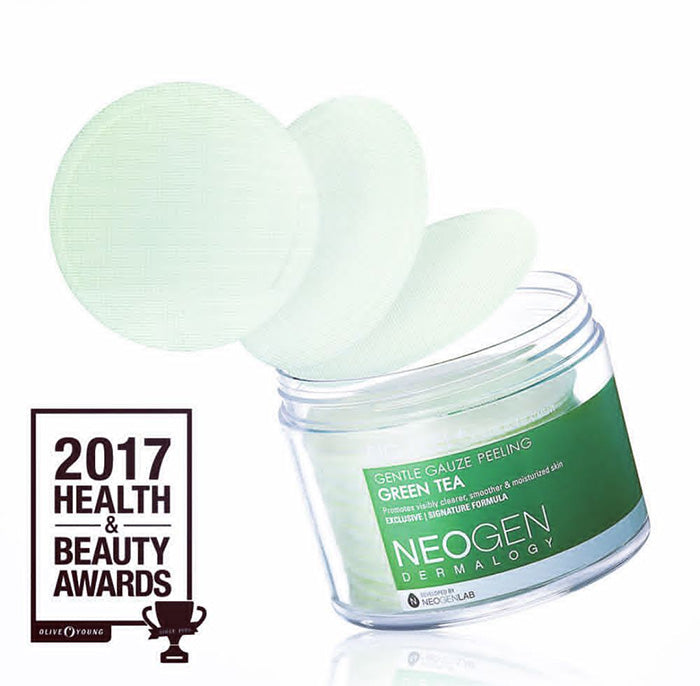 neogen-green-tea-gauze-peeling-pads