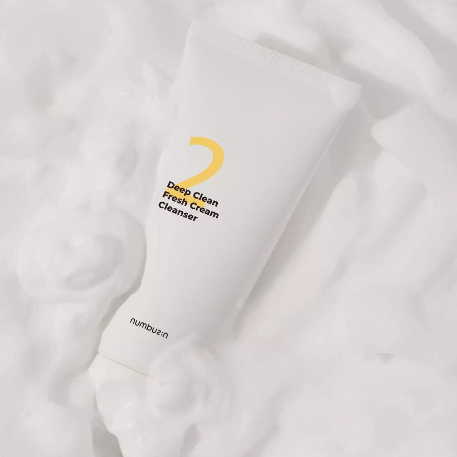 NUMBUZIN No.2 Deep Clean Fresh Cream Cleanser SkinSecret Koreansk Hudpleie