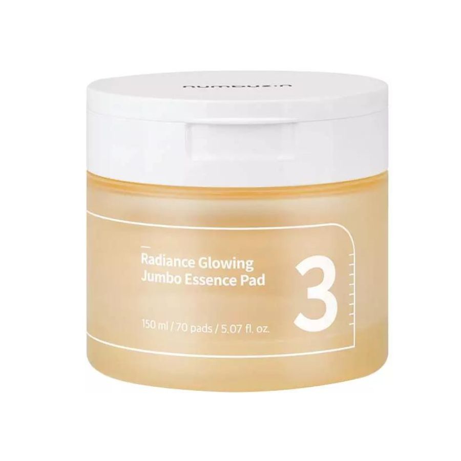 NUMBUZIN No.3 Radiance Glowing Jumbo Essence Pad SkinSecret Koreansk Hudpleie