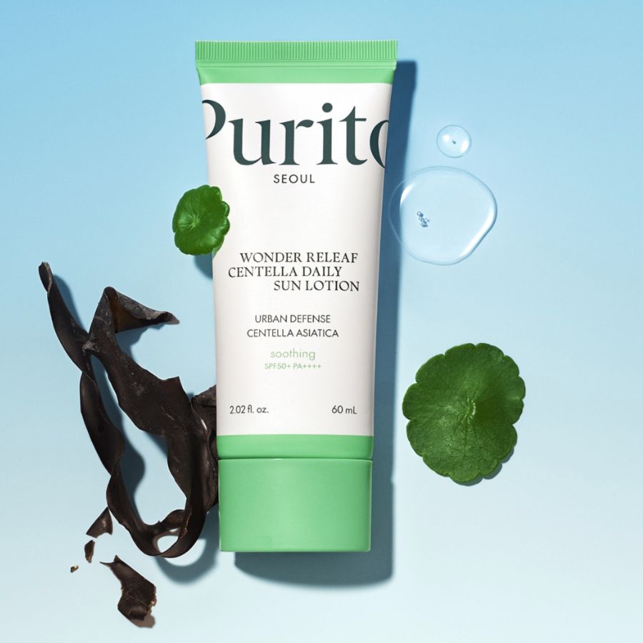 Purito SEOUL Wonder Releaf Centella Daily Sun Lotion SkinSecret Koreansk Hudpleie