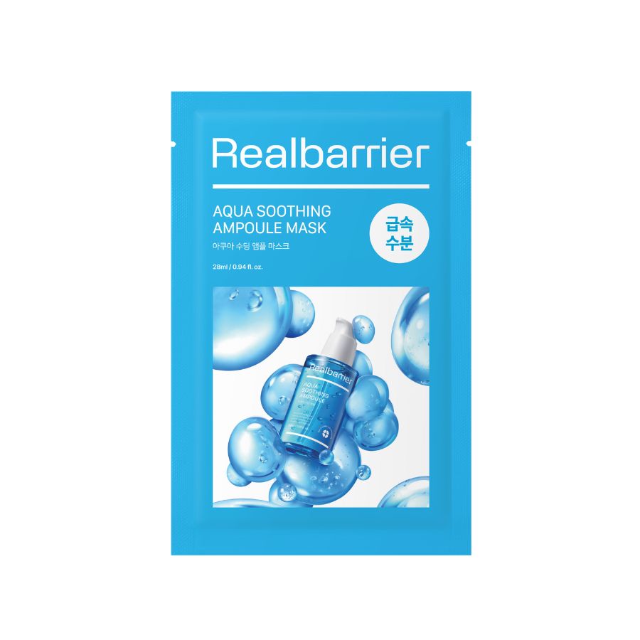 REAL BARRIER Aqua Soothing Ampoule Mask