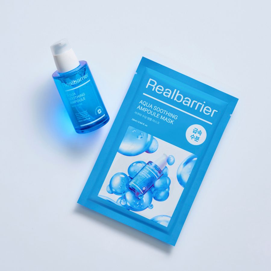 REAL BARRIER Aqua Soothing Ampoule Mask