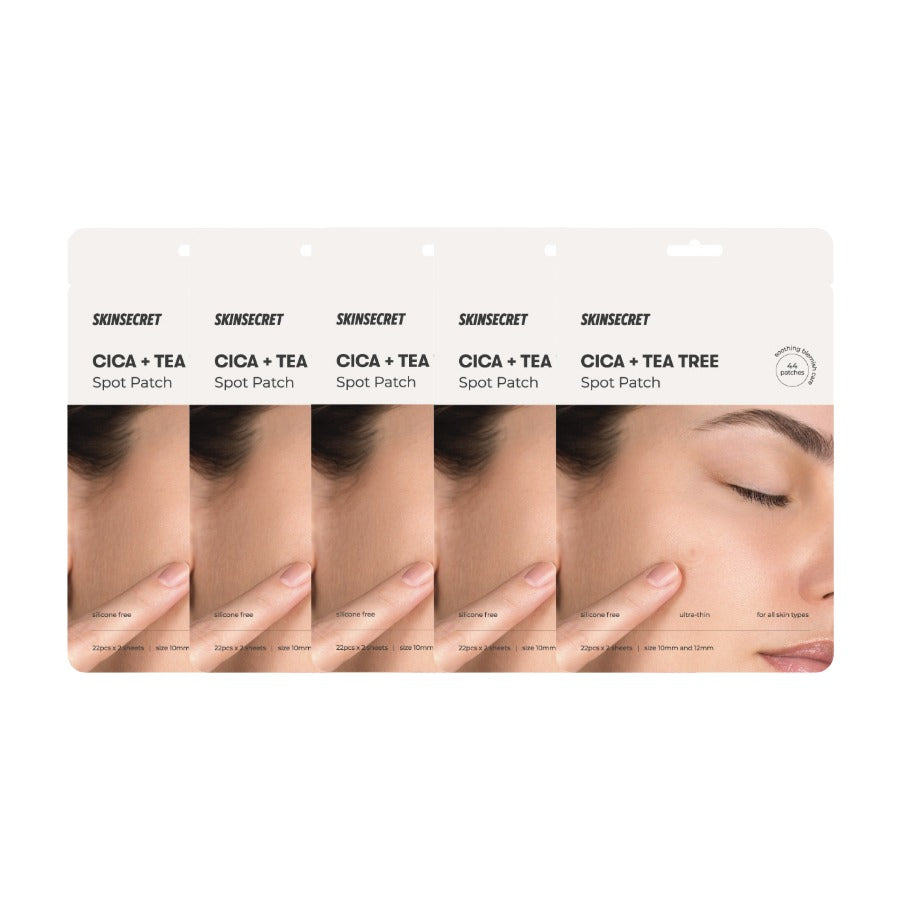 SKINSECRET Cica + Tea Tree Spot Patch 5 stk