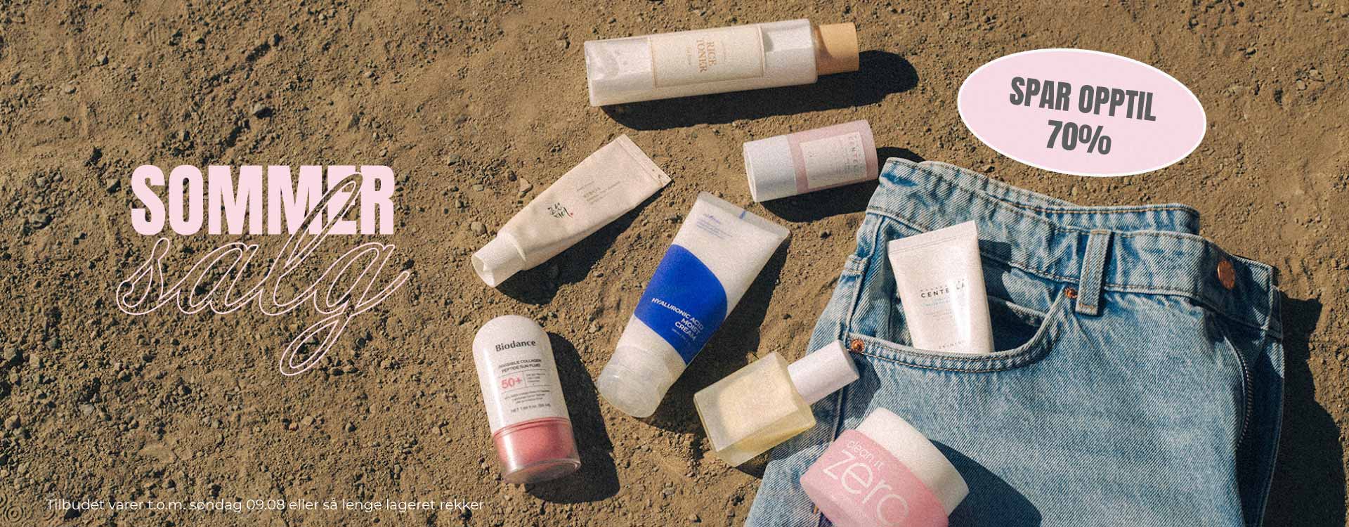 SOMMERTILBUD: Spar opptil 70% på K-Beauty