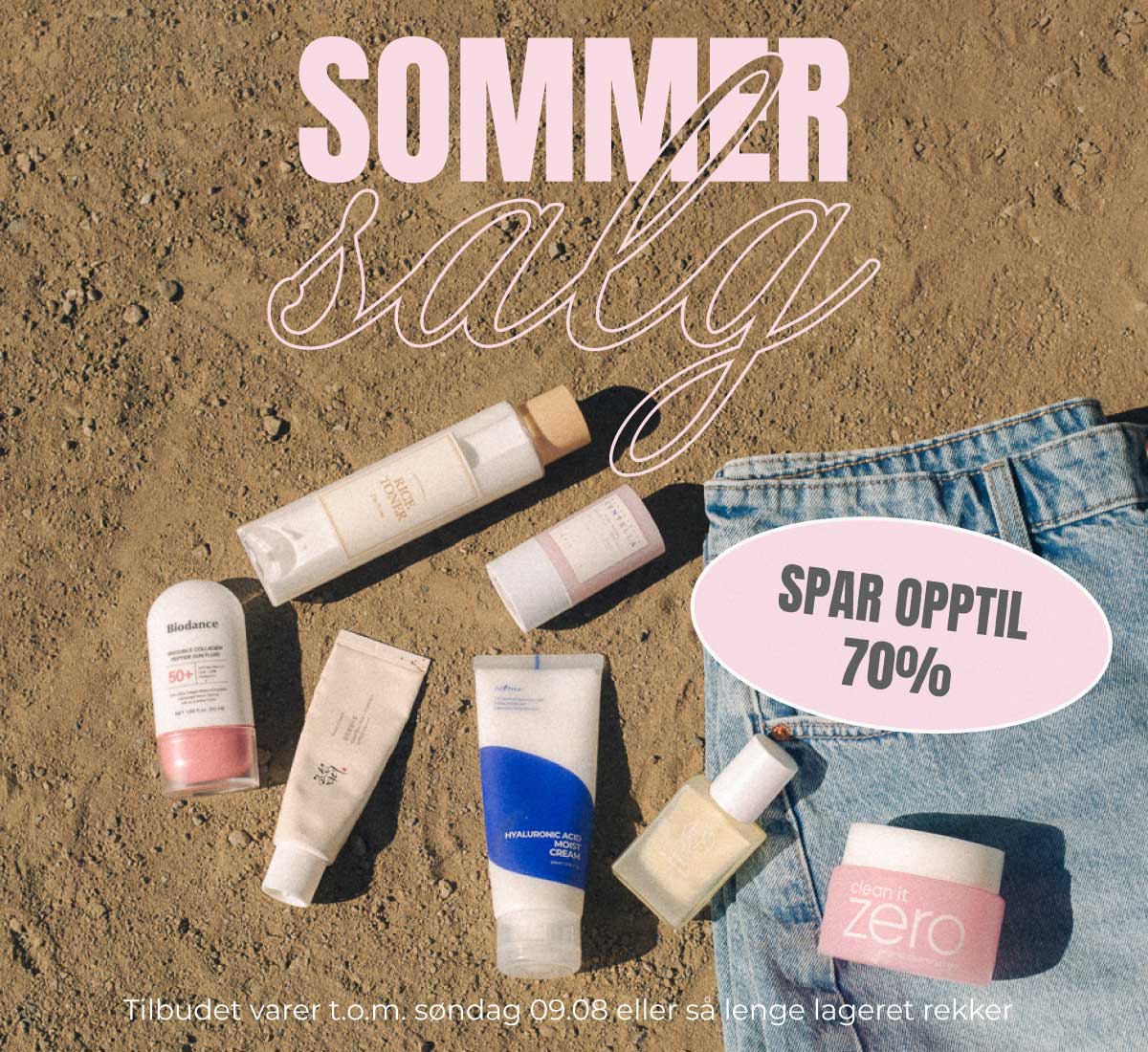 SOMMERTILBUD: Spar opptil 70% på K-Beauty