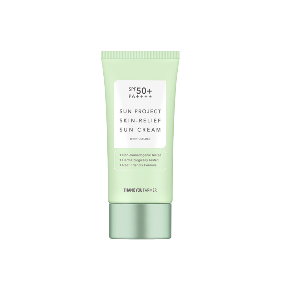THANK YOU FARMER Sun Project Skin Relief Sun Cream SPF50+ PA+++