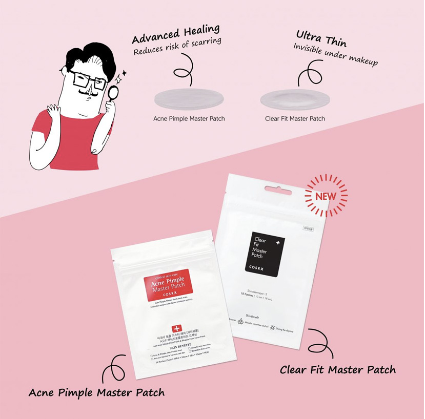 COSRX-pimple-master-patch-clear-fit