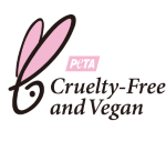 Cruelty free and vegan by PETA