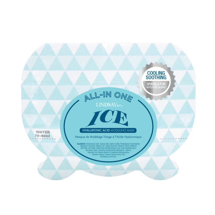LINDSAY Ice Hyaluronic All-in One Modeling Mask