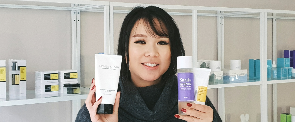 koreansk hudpleierutine makeup artist
