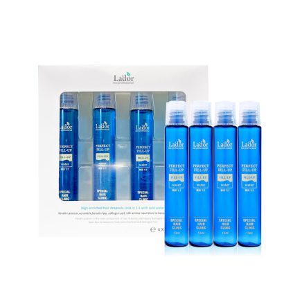 LADOR Perfect Hair Fill-Up 4 x13 ml SkinSecret Koreansk Hudpleie