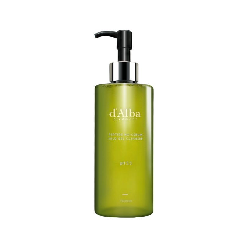 D'ALBA PIEDMONT Peptide No-Sebum Mild Gel Cleanser