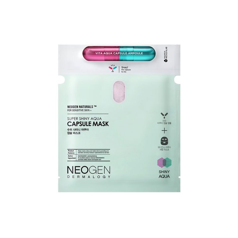 NEOGEN Super Shiny Aqua Capsule Mask Box