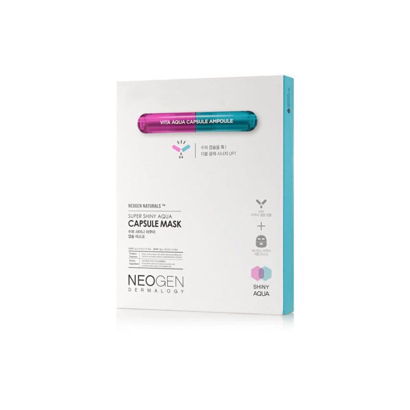 NEOGEN Super Shiny Aqua Capsule Mask Box