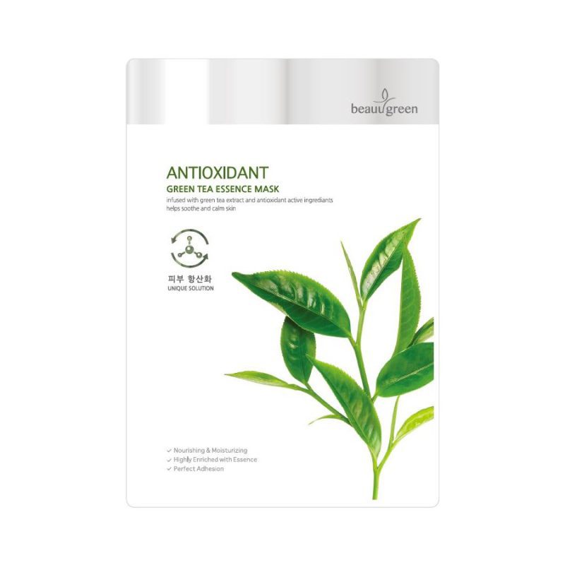 BEAUUGREEN Antioxidant Green Tea Essence Mask