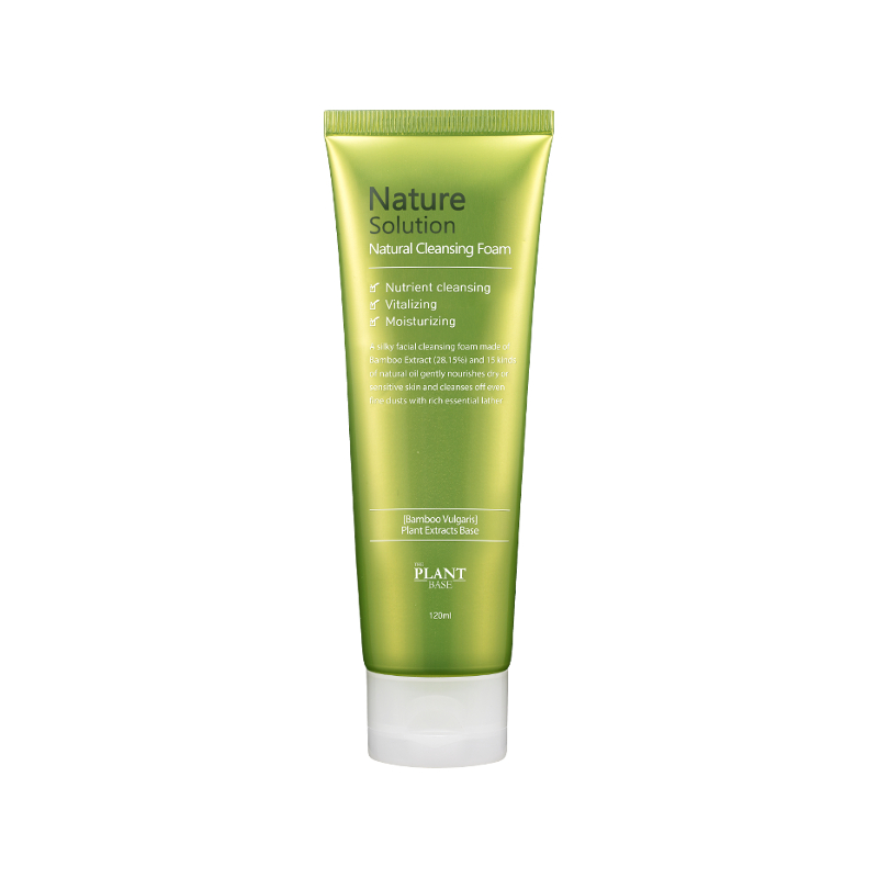 the plant base nature solution natural cleansing foam