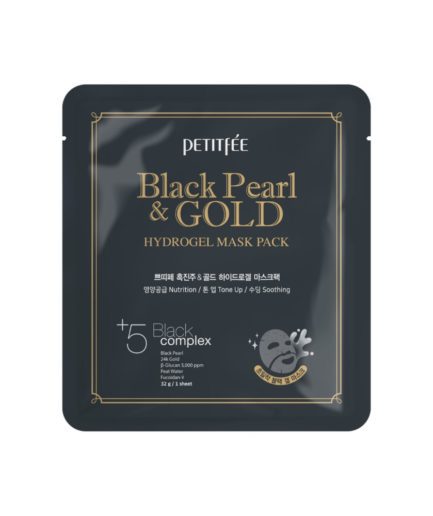 Petitfee Black Pearl Gold Hydrogel Face Mask