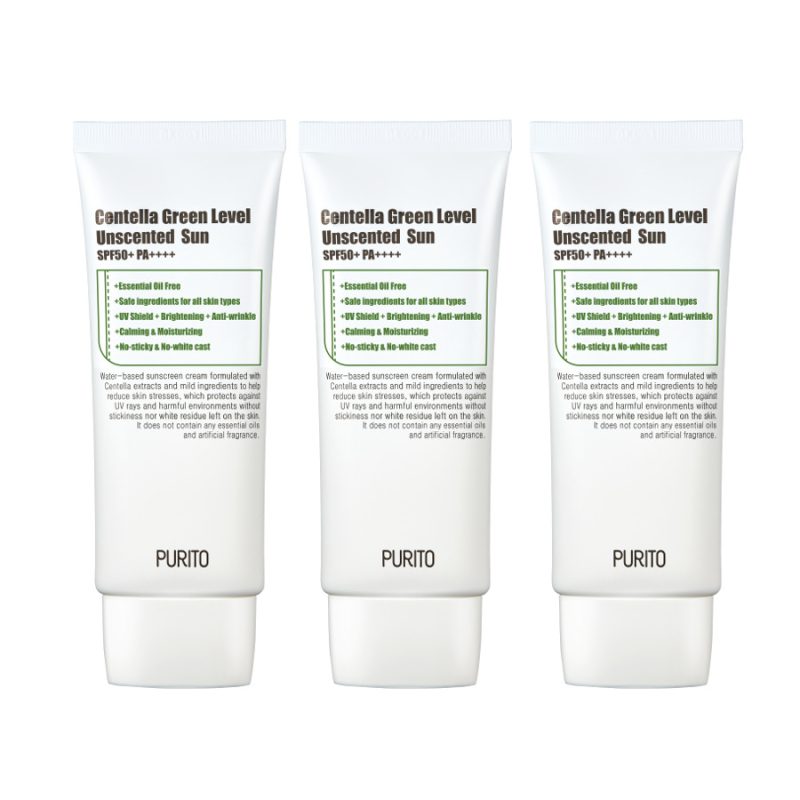 PURITO Centella Green Level Unscented Sun X 3