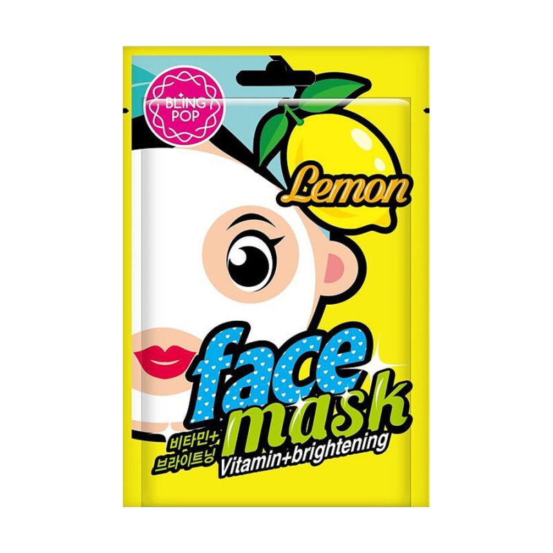 BLINGPOP Lemon Vitamin & Brightening Mask