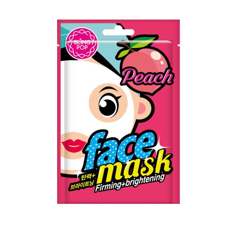 BLINGPOP Peach Firming & Brightening Mask